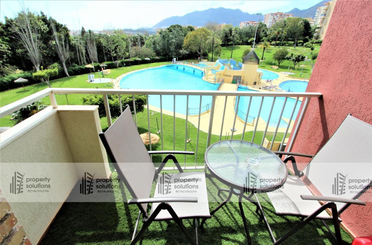 127 Jupiter Estudio. Vista Al Jardin Y La Piscina. Benalmádena Exterior foto