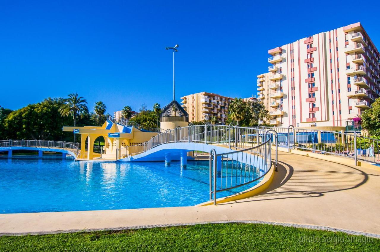 127 Jupiter Estudio. Vista Al Jardin Y La Piscina. Benalmádena Exterior foto